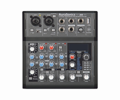 AuraSonics K4 компактный микшерный пульт в Яшкино