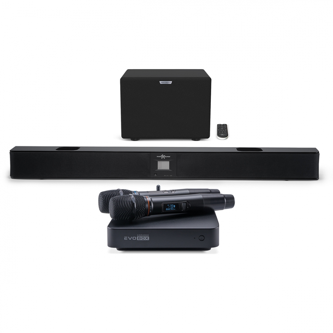 караоке-комплект EVOBOX Plus + EvoSound Bar (саундбар с караоке) в Яшкино