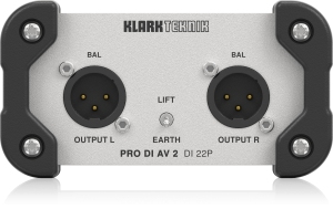Klark Teknik DI 22P пассивный стерео директ-бокс в Яшкино