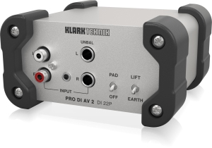 Klark Teknik DI 22P пассивный стерео директ-бокс в Яшкино