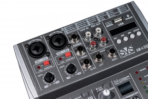 SVS Audiotechnik mixers AM-4 DSP Аналоговый микшерный пульт, 4-канала в Яшкино